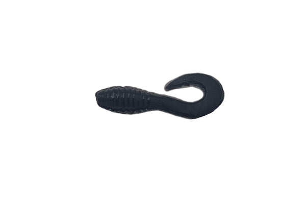 Hawaiian Angler Grub- Black (10pc)