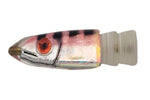 Reno's Lure- Orange Black Stripe Bullet